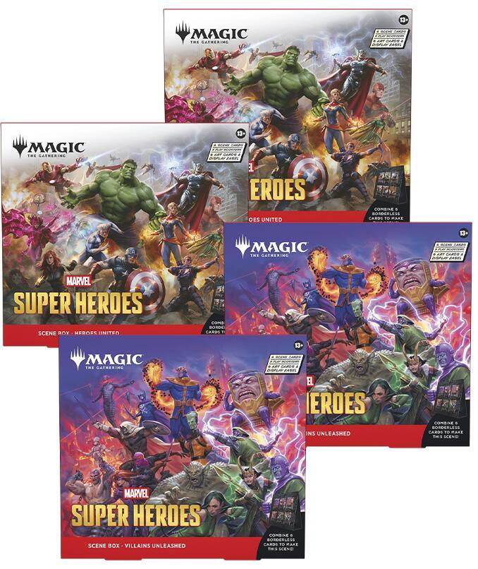MTG - Marvel Super Heroes Scene Box