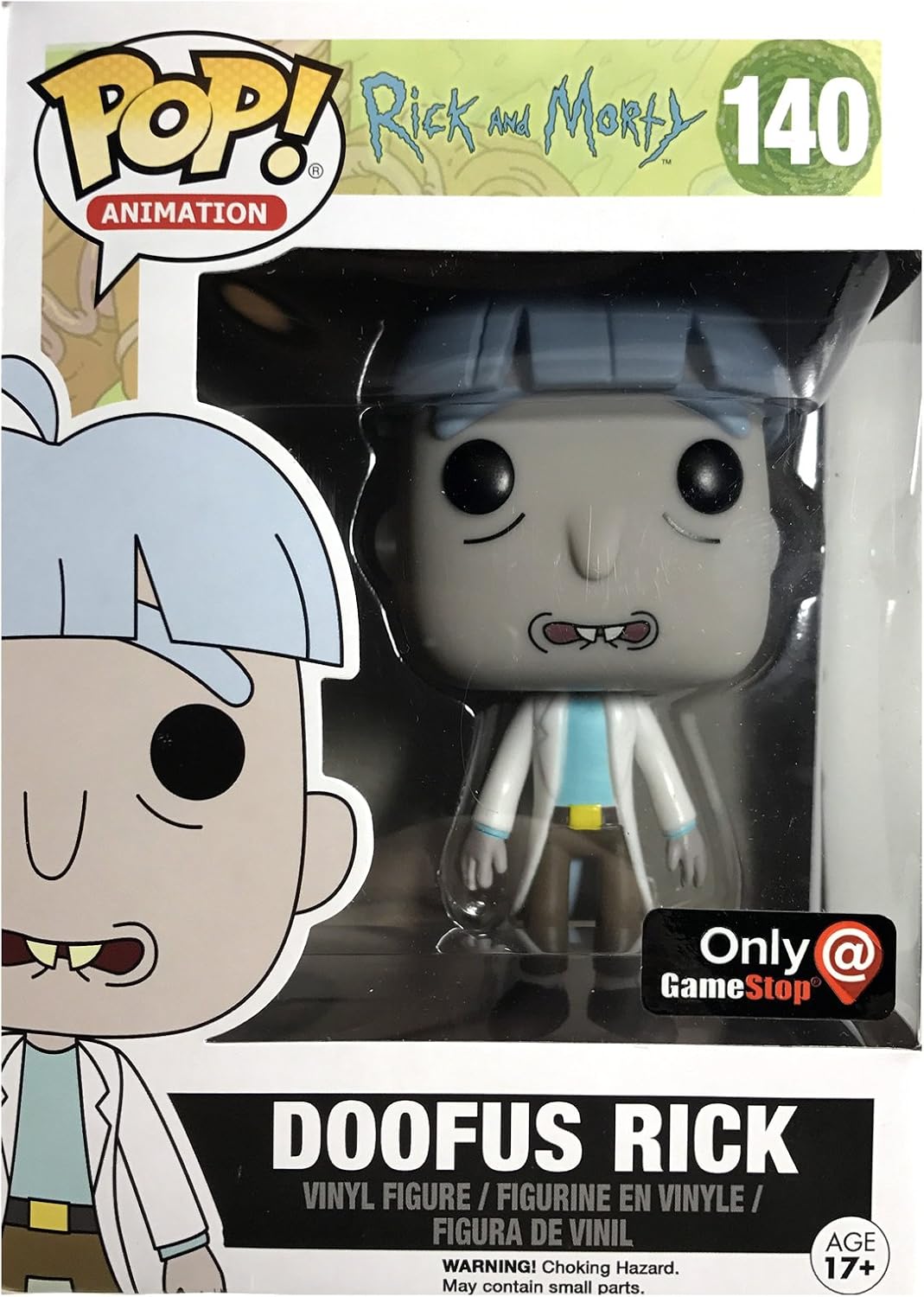 Funko Pop 140 - Rick and Morty - Doofus Rick