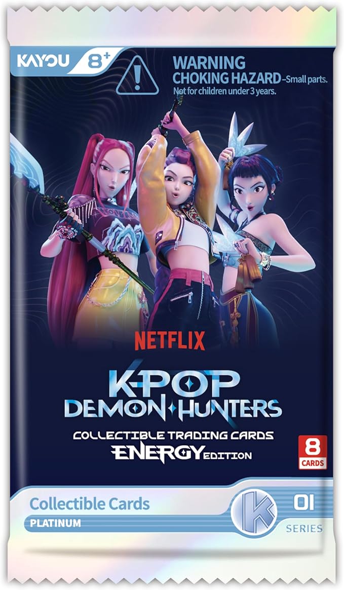 Kpop Demon Hunters Collectible Trading Cards Energy Edition Booster Pack