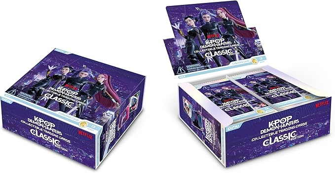 Kpop Demon Hunters-Collectible Trading Cards-Classic Edition-001-NA Box