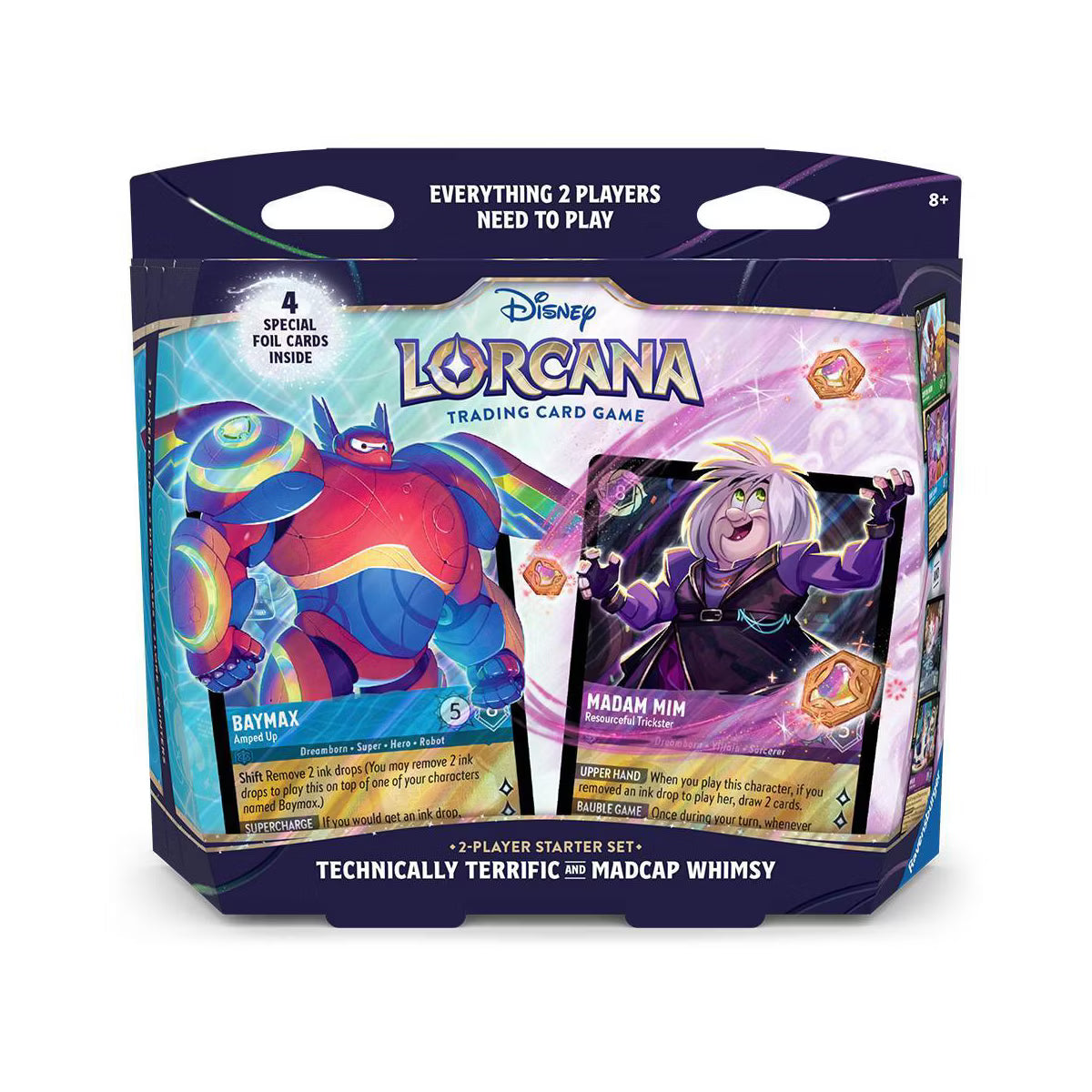 Lorcana TCG : 2-Player Starter Set- Technically Terrific And Madcap Whimsy