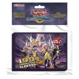 Konami Yu-Gi-Oh Grandopolis Eternal Golden City sleeves pack with 100 protective card sleeves