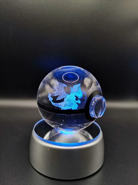 Mega Charizard Crystal Pokeball