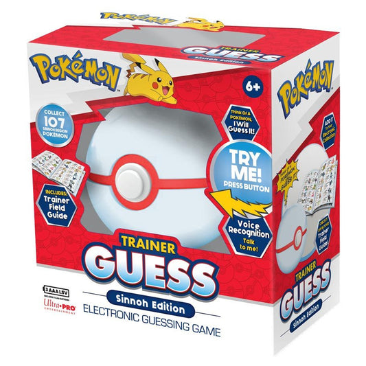 Pokémon Trainer Guess Sinnoh Edition Electronic Guessing Game with Voice Recognition and Field Guide