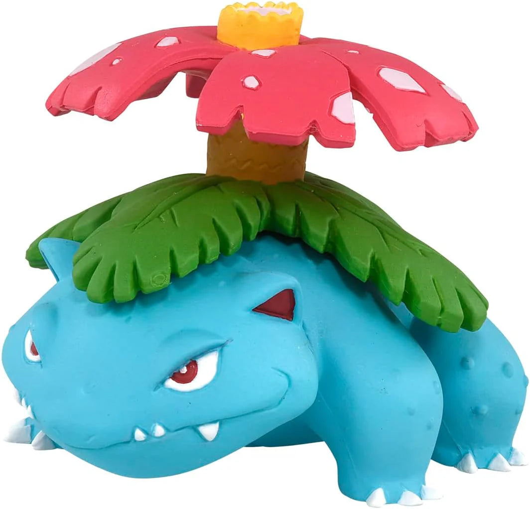 Venusaur Pokemon figure with vibrant colors and detailed features for collectors and fans