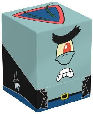 Squaroes Deck Box featuring Spongebob Squarepants Mr Krabs design, ideal for card storage and protection.