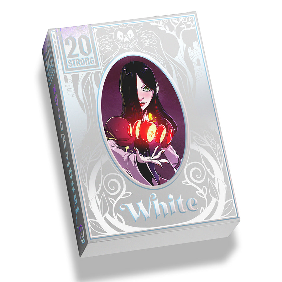 20 Strong Tanglewoods White Expansion Deck featuring a mystical character on the box cover