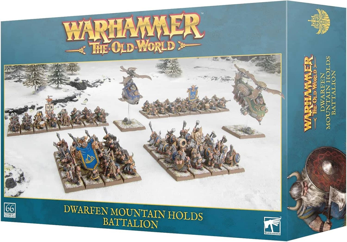 Warhammer Old World Dwarf Army Dwarfen Mountain Holds Battalion miniature set by Otaku-Planet