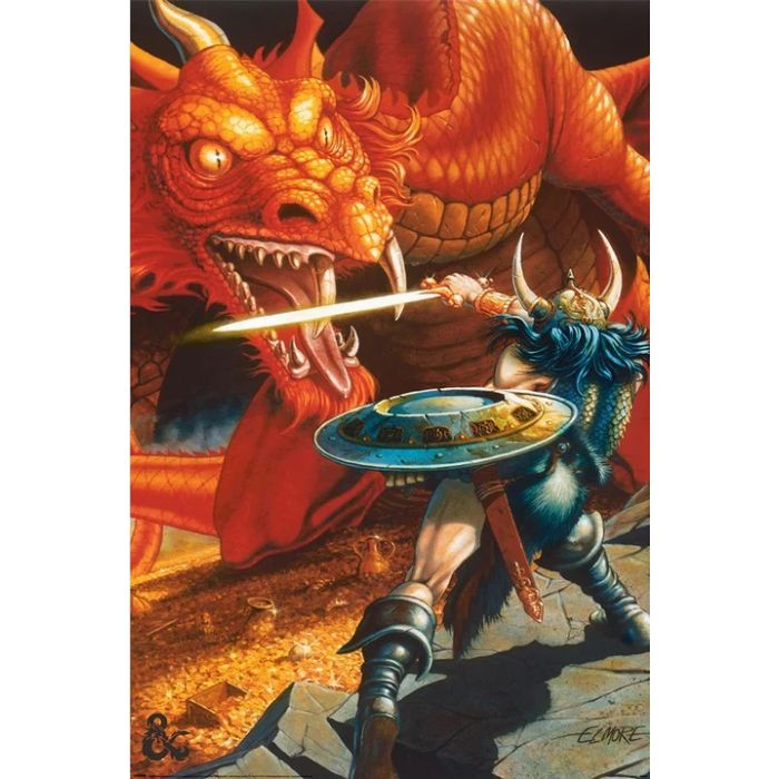 Dungeons & Dragons Classic Battle Large Poster