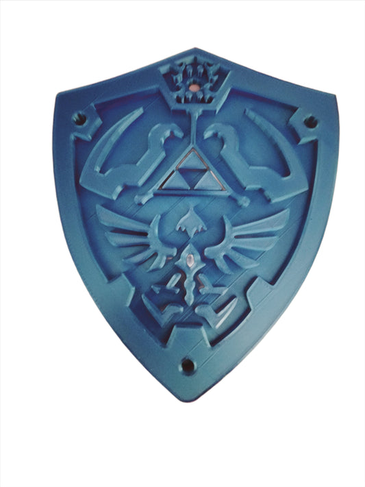 The Legend of Zelda Hylan Shield Blue 3D Print