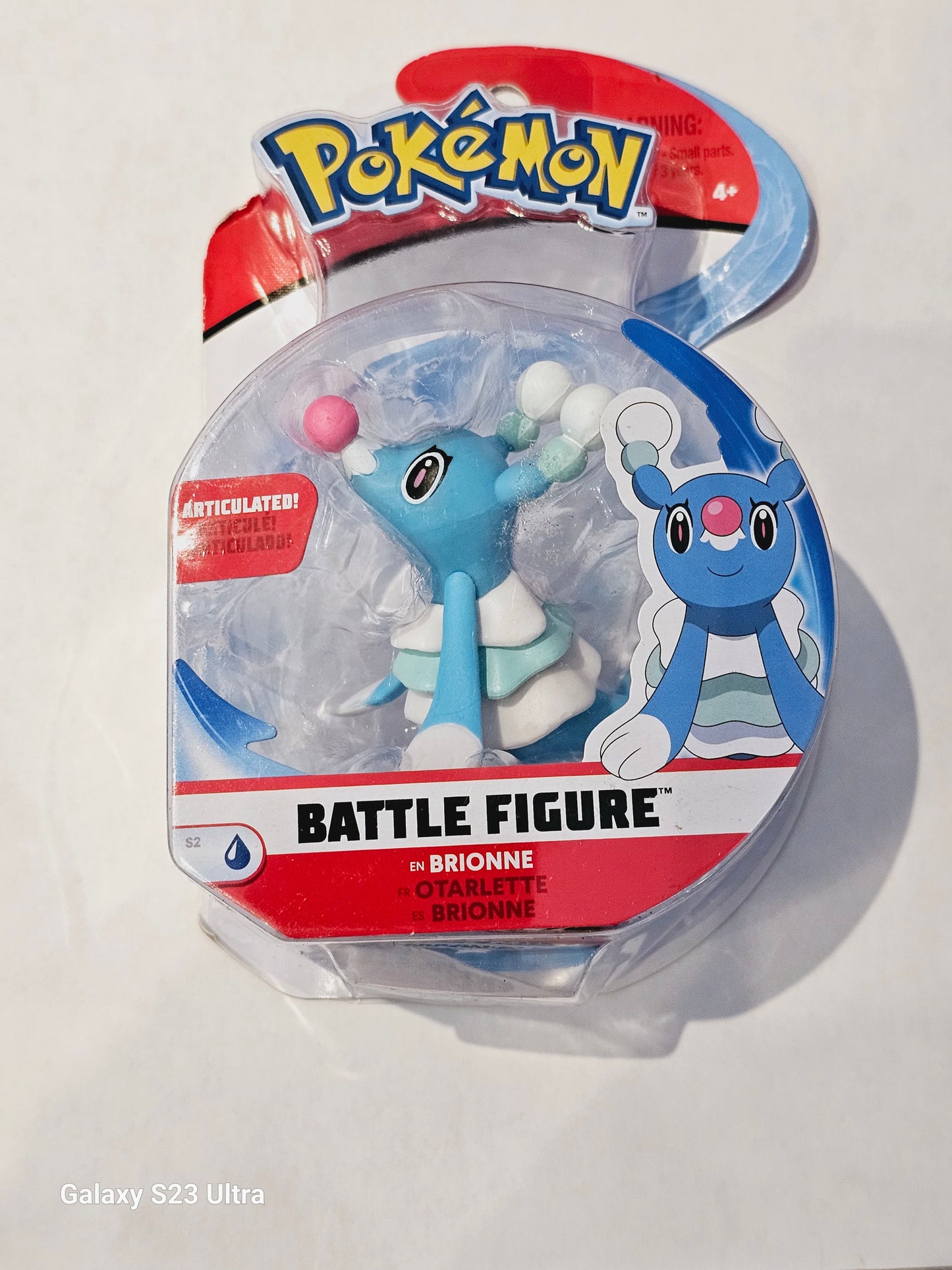 Pokemon Battle Figure Brionne 3" Action Figure