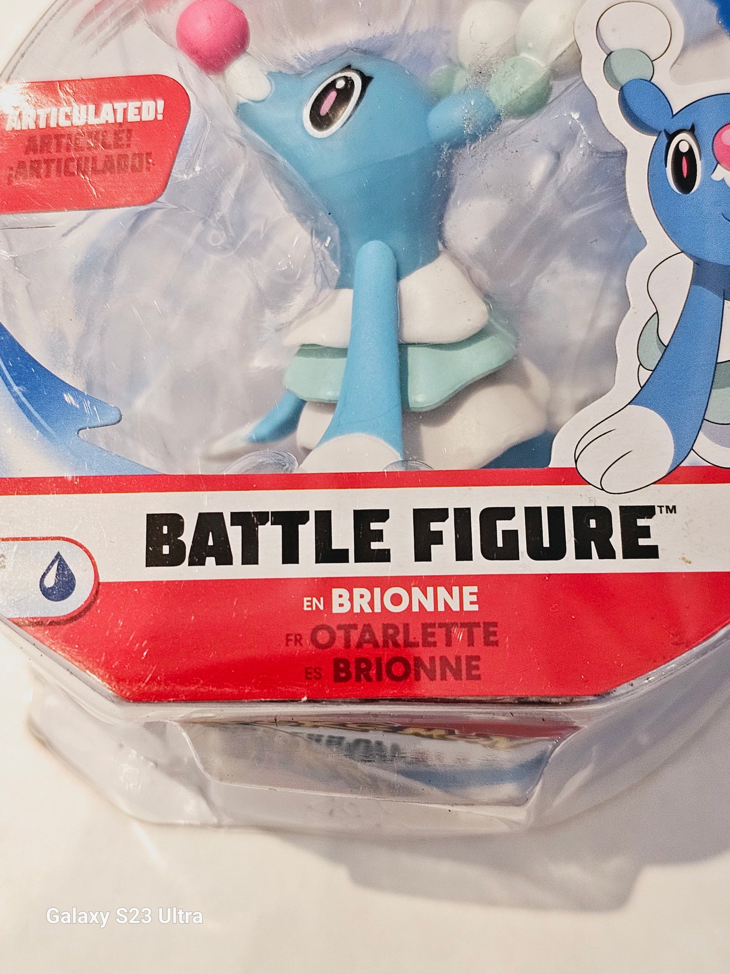 Pokemon Battle Figure Brionne 3" Action Figure