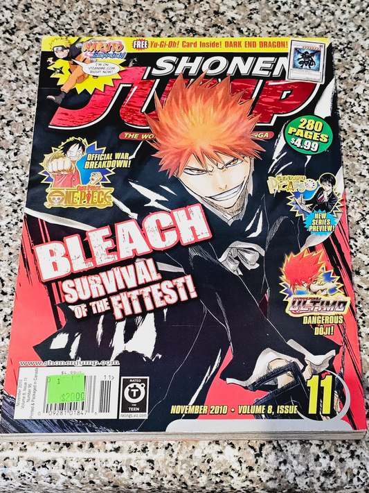 Shonen Jump November 2010 PRE-OWNDED