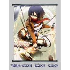 Attack on Titan anime wallscroll