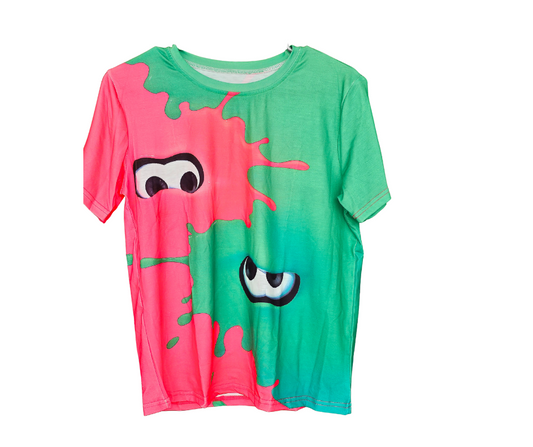 Boy's Splatoon T-shirt-Size 13/14