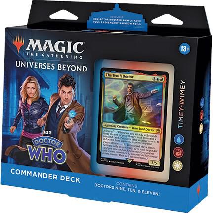 Doctor Who - Timey-Wimey Commander Deck