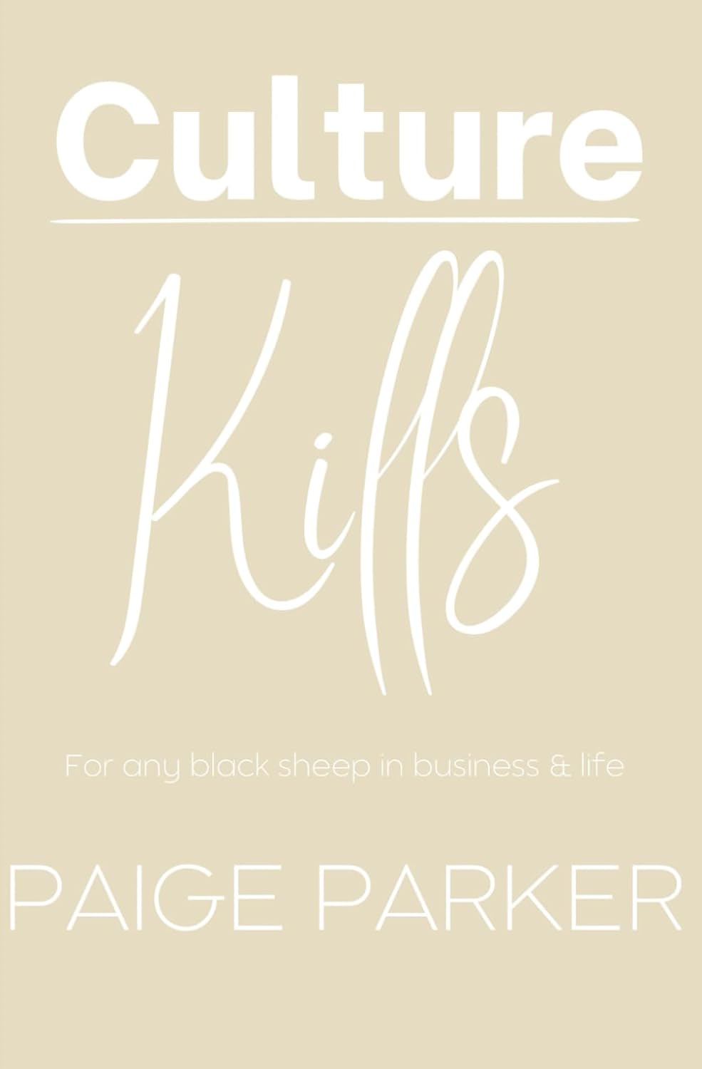 Culture Kills Book - Supernatural Thriller