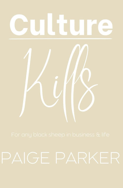 Culture Kills Book - Supernatural Thriller