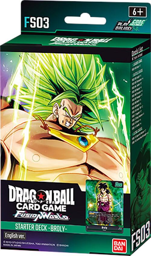 Dragon Ball Fusion World - Starter Deck 3: Broly - (FS03)