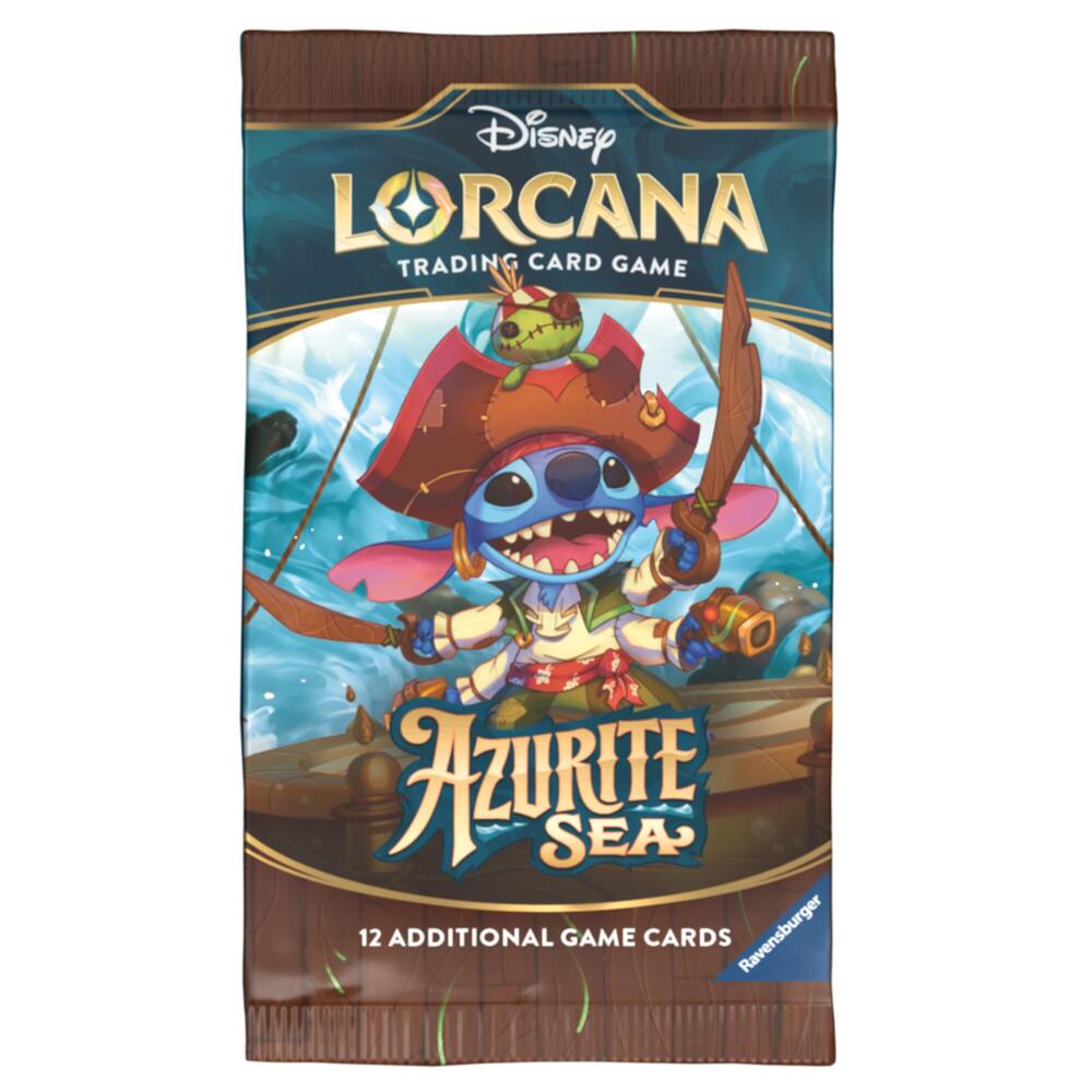 Ravensburger Disney Lorcana TCG: Azurite Sea Booster Pack