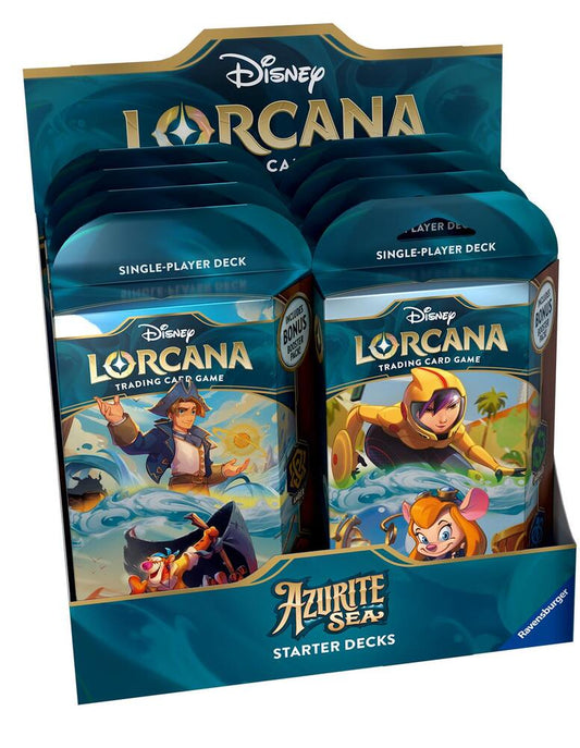 Disney Lorcana: Azurite Sea Starter Deck