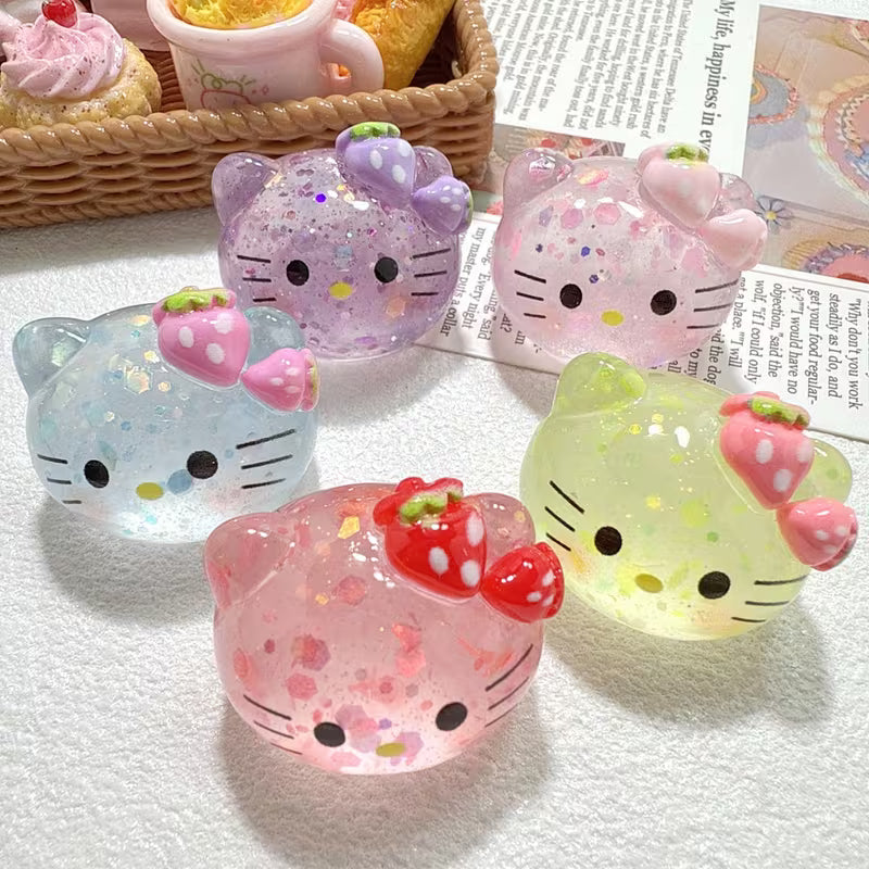 Sanrio 5pcs of Luminous Hello Kitty Decoration