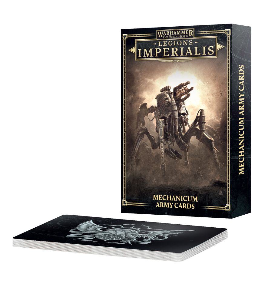 Warhammer Legions Imperialis Mechanicum Army Cards