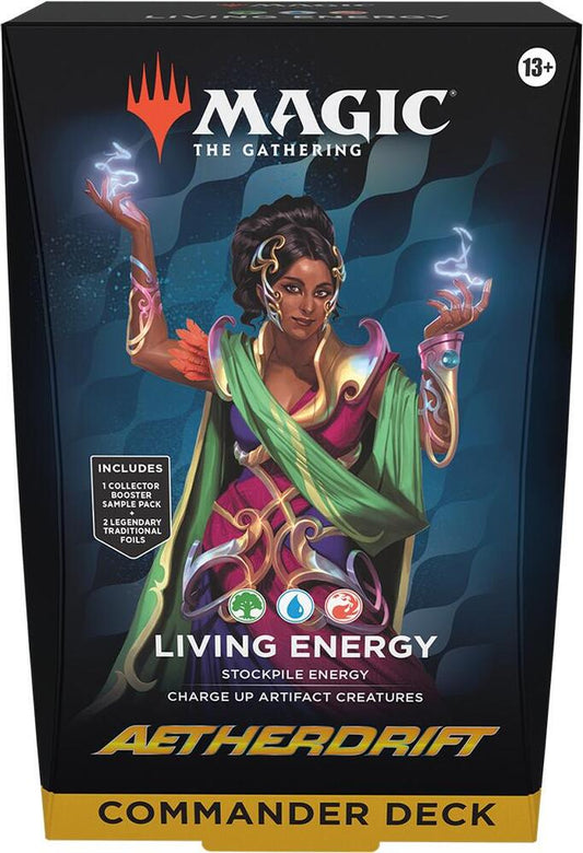MTG - Aetherdrift - Commander Deck -Living Energy