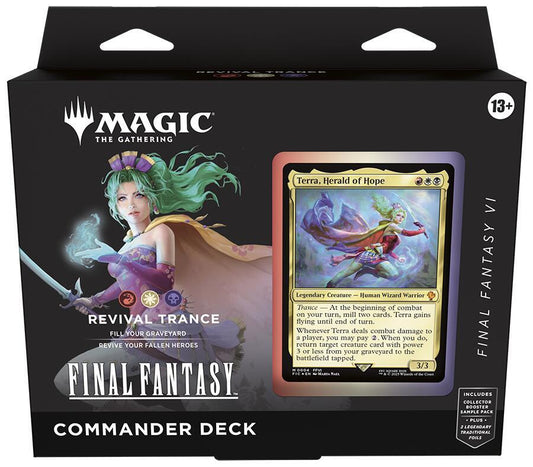 MTG - FINAL FANTASY - Commander Deck - VI Revival Trance