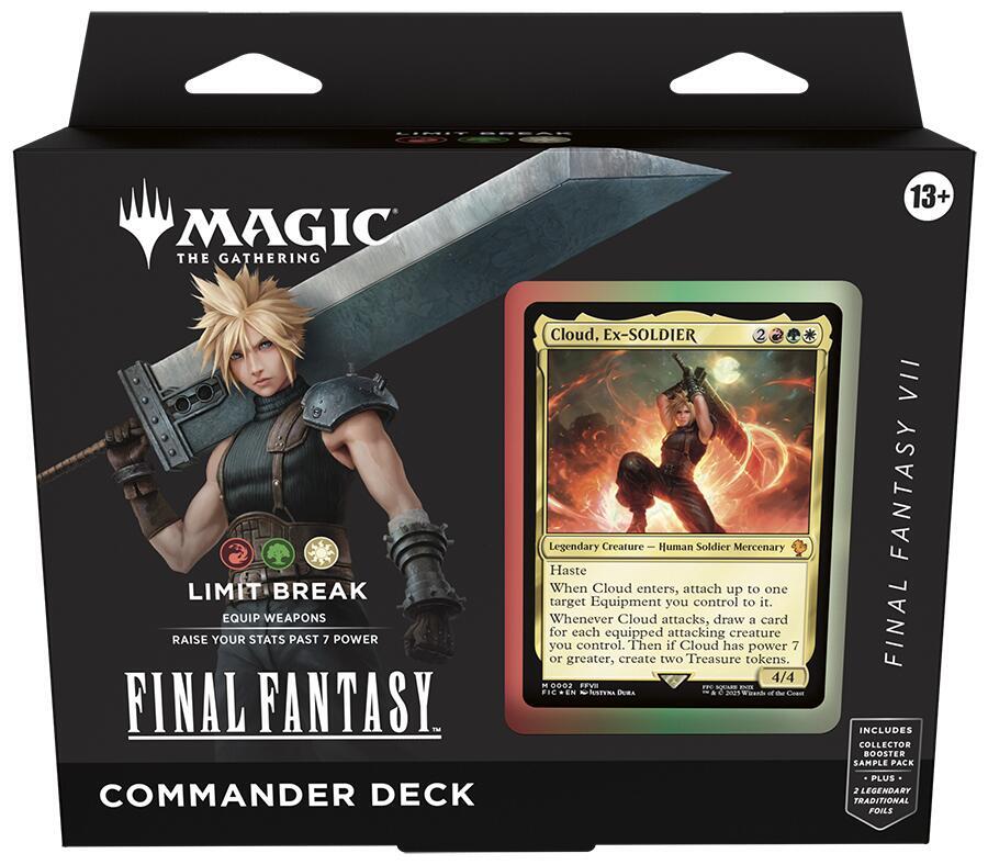MTG - FINAL FANTASY - Commander Deck - VII Limit Break