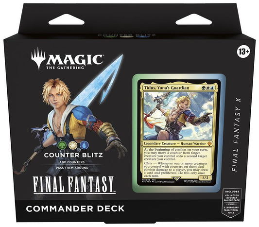 MTG - FINAL FANTASY - Commander Deck - X Counter Blitz