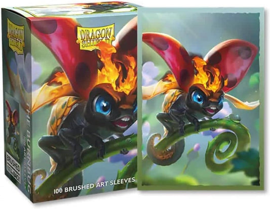 Dragon Shield Brushed Art Sleeves: The Burnbug, Standard Size