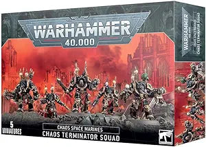 Games Workshop - Warhammer 40,000 - Chaos Terminator Squad