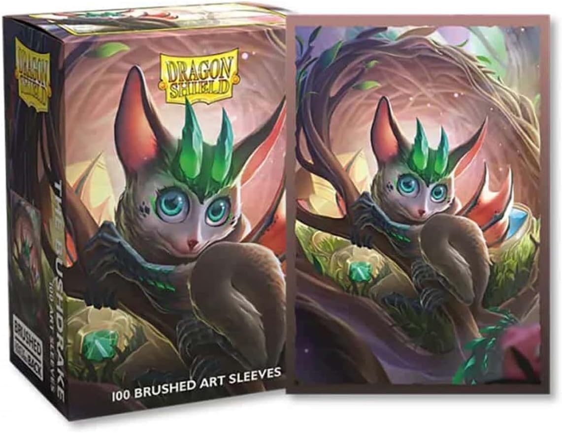 Dragon Shield - Brushed Art Sleeves: The Bushdrake 100ct