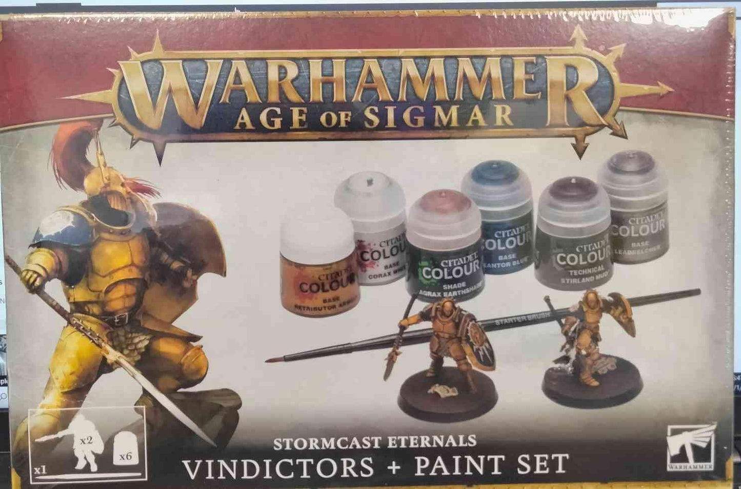 Games Workshop Stormcast Eternals Vindictors + Paint Set