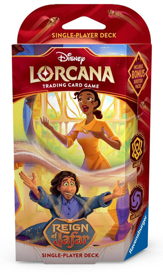 Lorcana: Reign of Jafar Starter Deck (Amber & Amethyst)