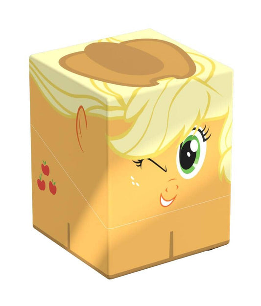 Apple Jack My Little Pony deck box featuring colorful character design for storage and organization