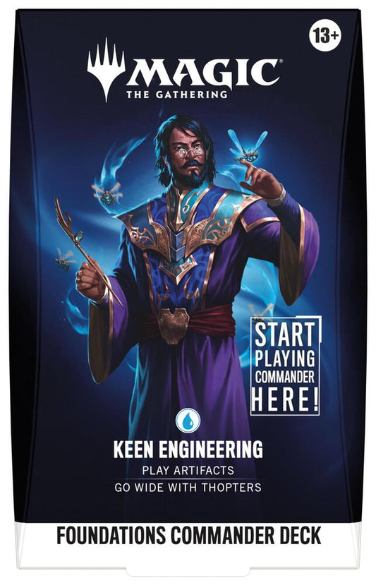 Magic The Gathering - Foundations Commander Deck - Keen Engineering