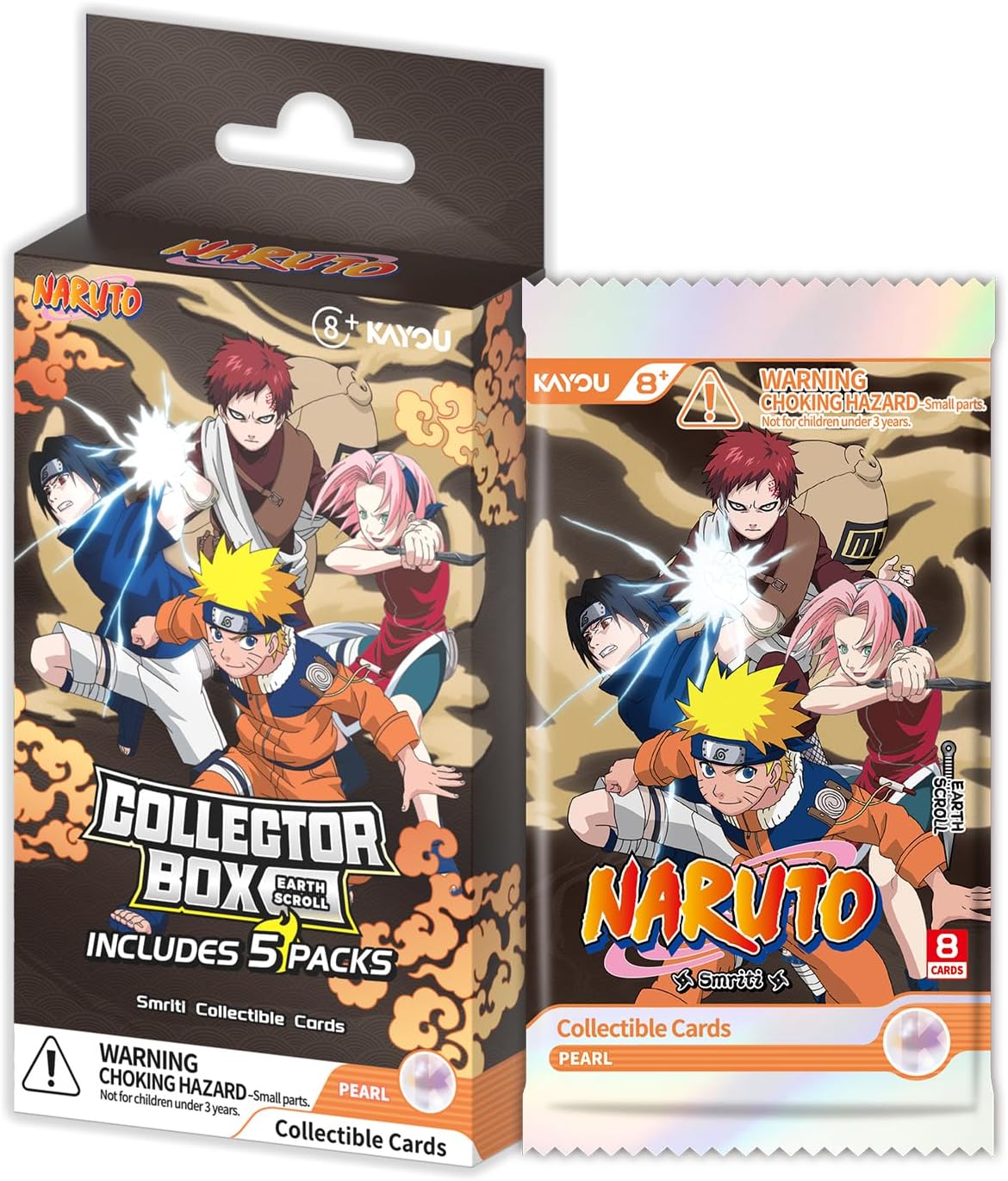 NARUTO-Smriti Collectible Cards: Earth Scroll 01 Collector Box