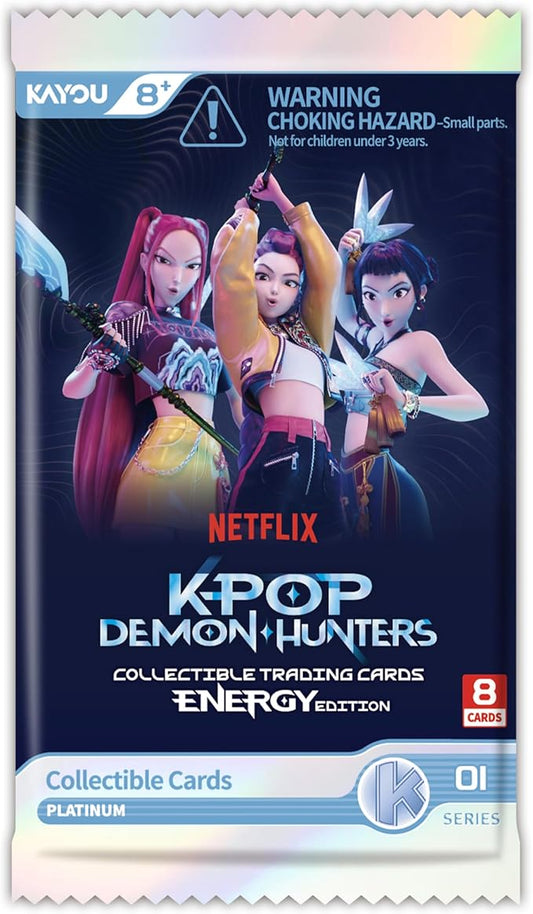 Kpop Demon Hunters Collectible Trading Cards Energy Edition Booster Pack