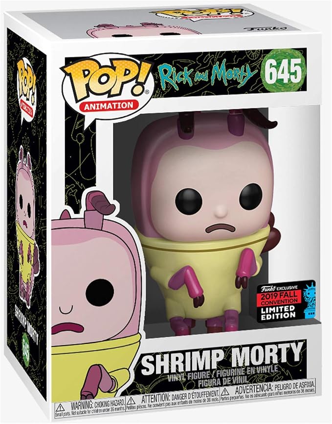 Funko Pop  645 - Rick and Morty - Shrimp Morty