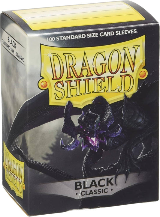 Dragon Shield Sleeves: Standard - Classic Black 100ct