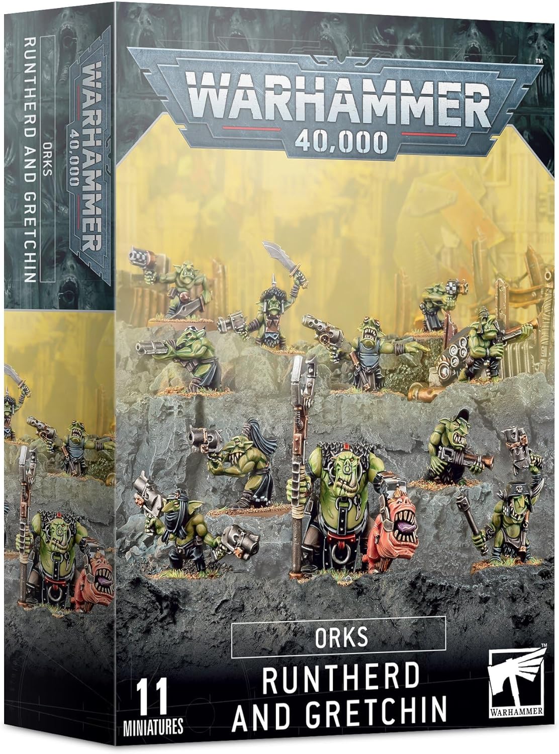 Warhammer 40000 - Orks: Runtherd and Gretchin