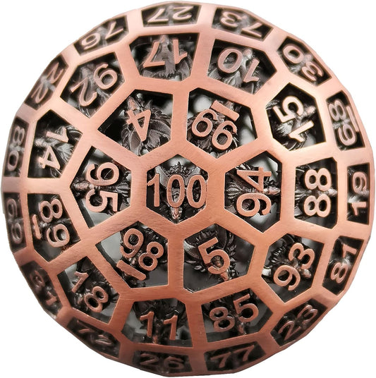 DND D100 Metal Dice