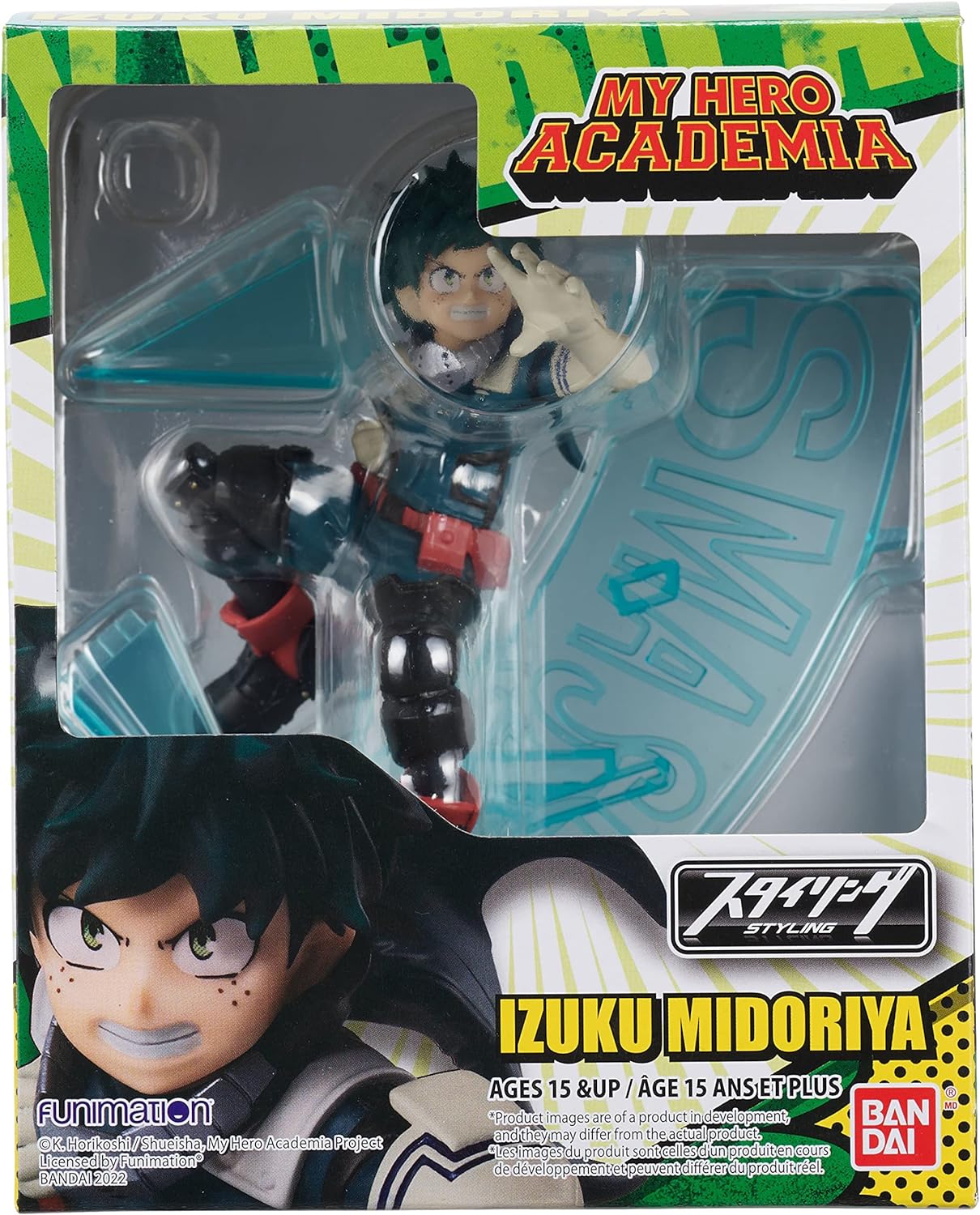 Bandai Shokugan - My Hero Academia - Izuku Midoriya, Styling Figure