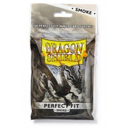 Dragon Shield Sleeves: Perfect Fit Standard - Smoke 100CT