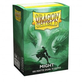 Dragon Shield Sleeves: Standard Matte Dual - Might 100CT