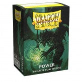 Dragon Shield Sleeves: Standard Matte - 100CT - Power