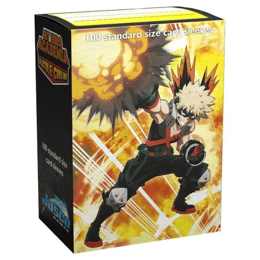 Dragon Shield: My Hero Academia "Bakugo Explode" - Art Standard Size Sleeves (100ct)