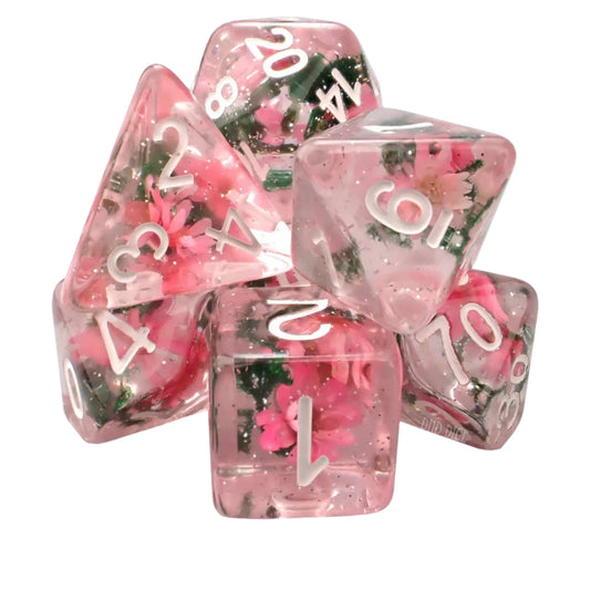 7Pc D&D Dice Set Cozy Cottage Day